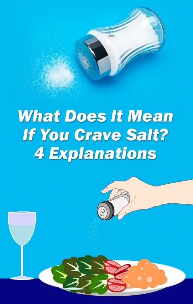 what does it mean if you crave salt pinterest image of salt shaker on food