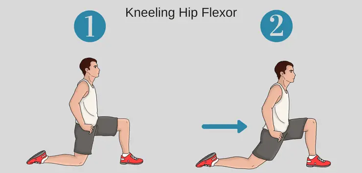 kneeling hip flexor stretch